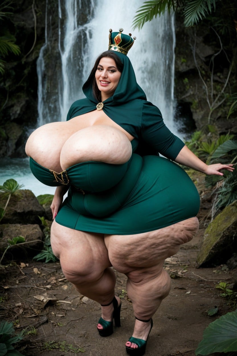 Full Body, Massive Calves, Asian AI Porn