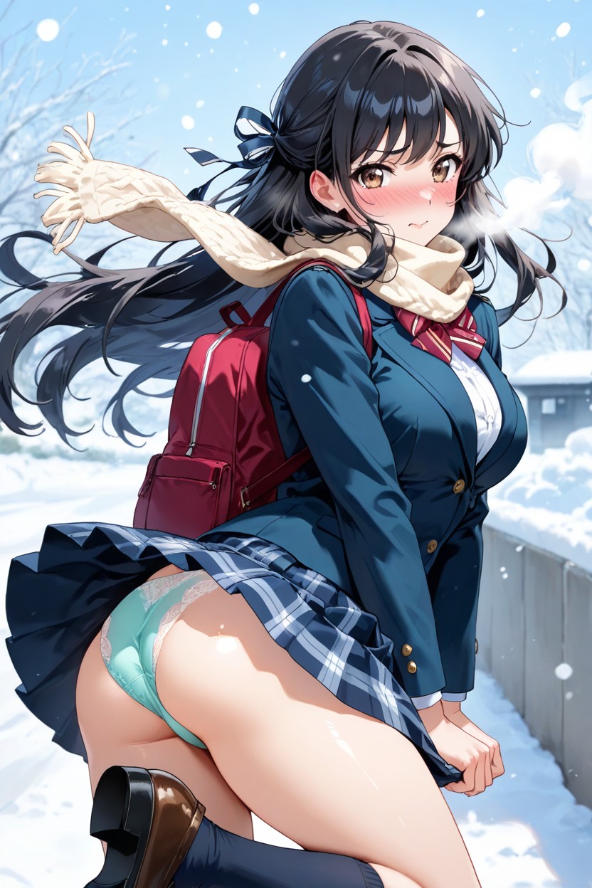 Ass, Embarrassed , Ass Focus Hentai AI Porn