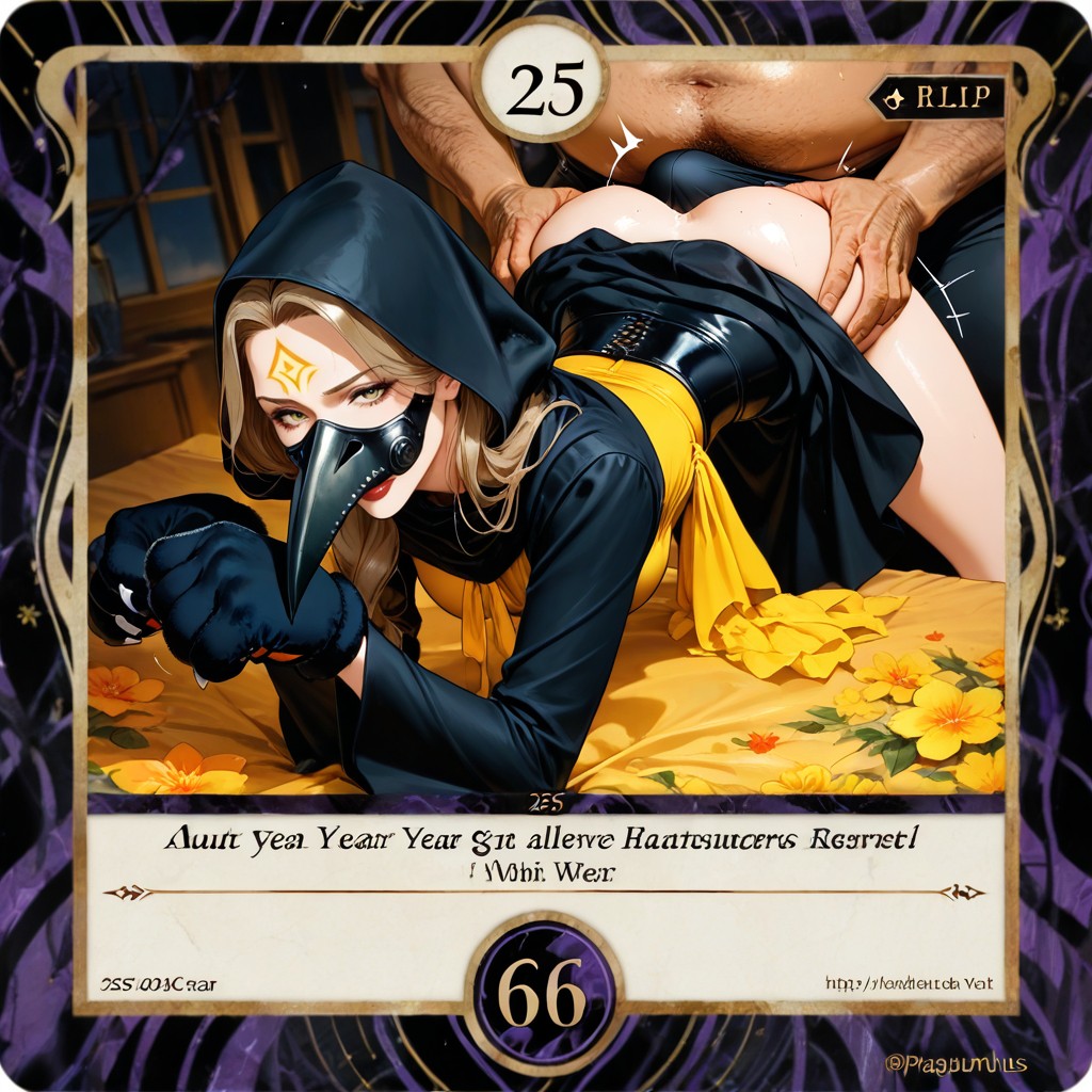 Cat Pose, Bending Over, Brunette Hentai AI Porn