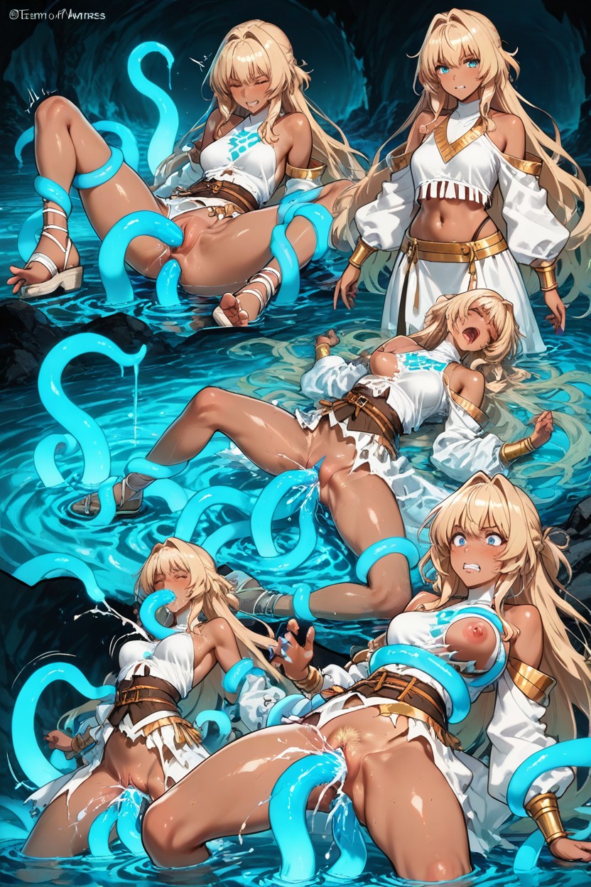 Gushing Cum Milk String, Hyper Chaotic And Adaptative Panels, Emerald Hentai AI Porn