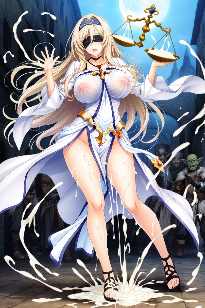 See Through Clothes, Dynamic, Excessive Amount Of Cum Hentai AI Porn