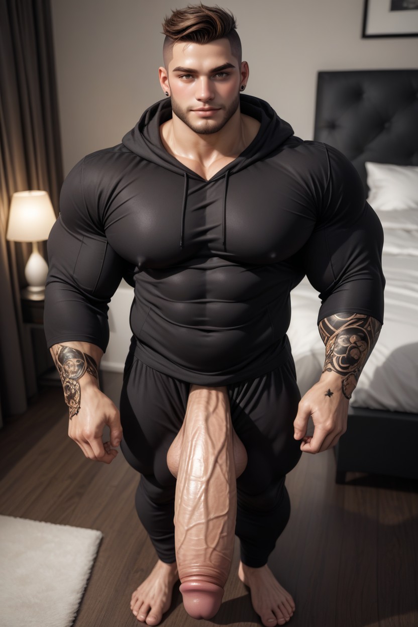 Beard, 18+, Clean Shaven AI Gay Porn