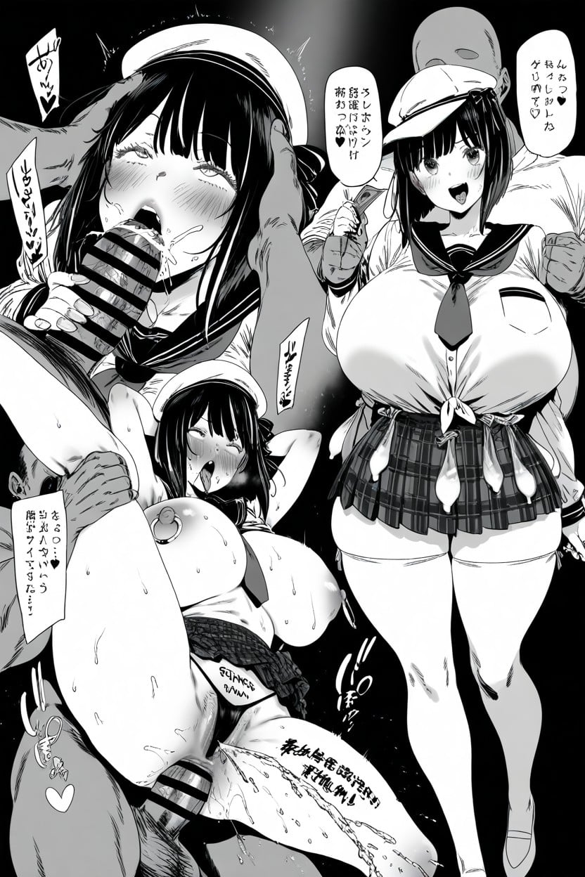 Thrusting, Curvy Body, Airtight Penetration Hentai AI Porn