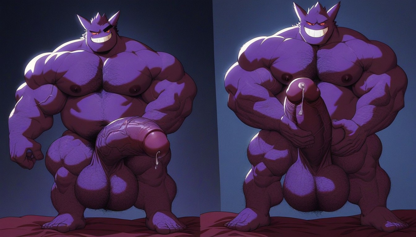 Big Feet, Gooner, Obese AI Gay Porn
