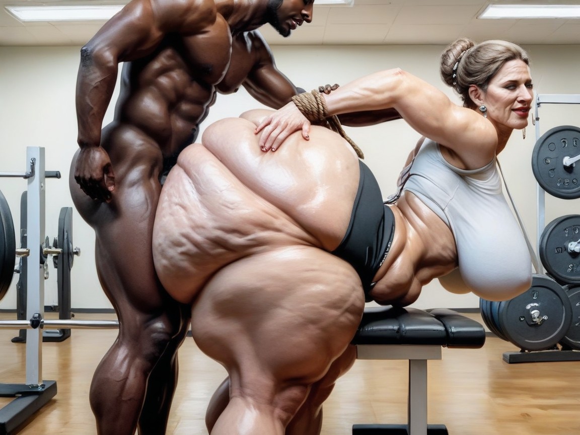 Hyper Ass, Big Wide Hips, Anal Sex AI Porn