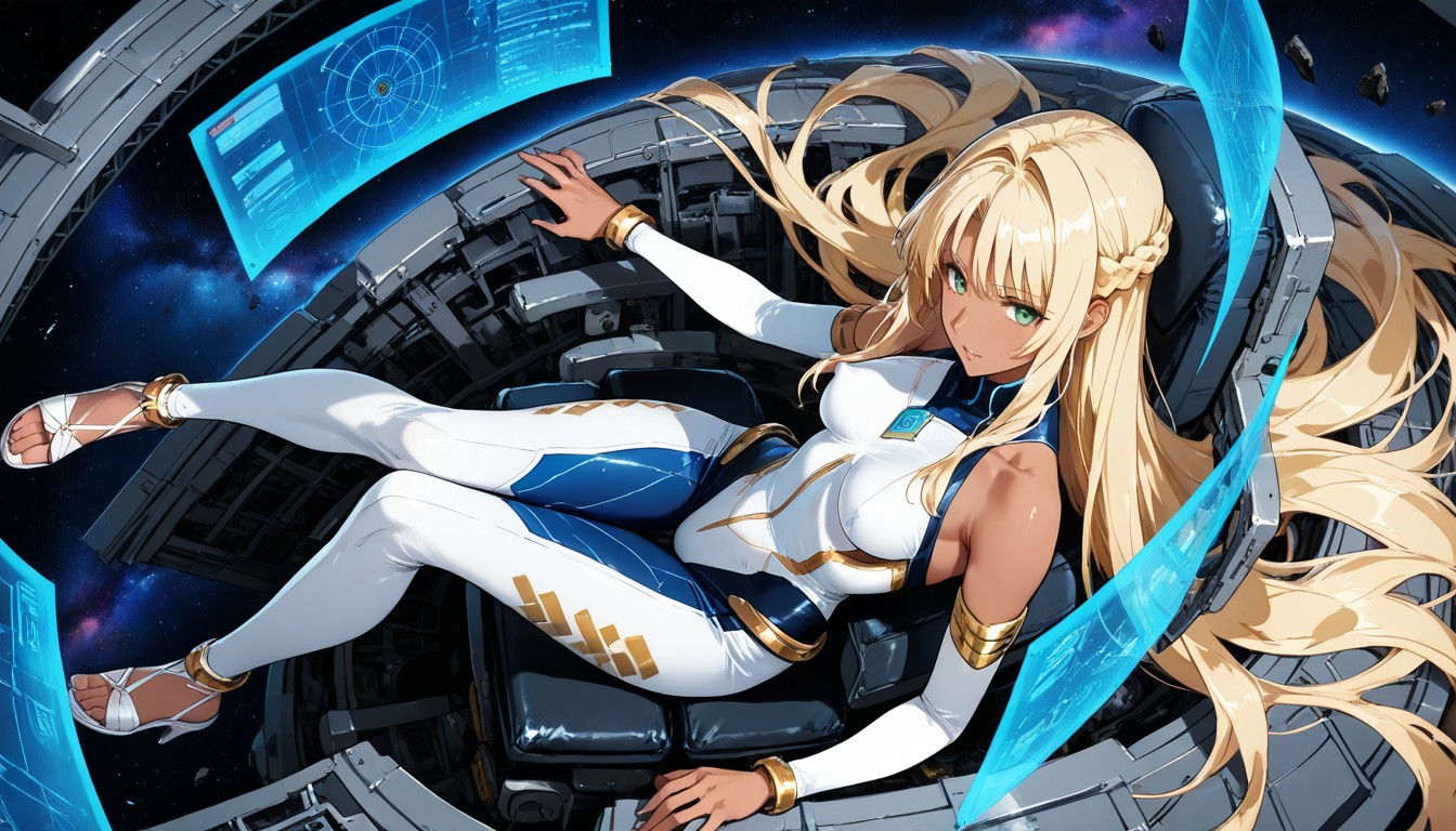 Dark Skin, Hyper Reduced Size Ribcage, Hyper Tall Body Hentai AI Porn