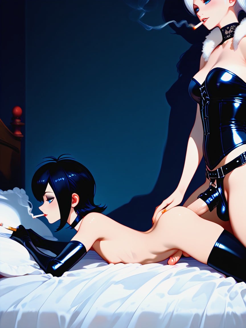 Choker, Male Being Fucked In The Ass, Femdom AI Porn