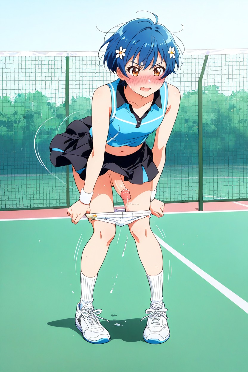 No Humans, Full Body, Femboychested Hentai AI Porn