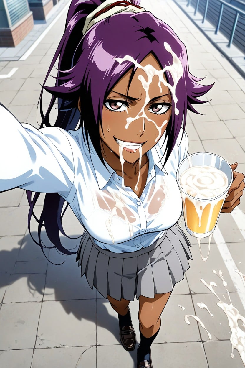 Small Breasts, High Resolution, Cum On Body Hentai AI Porn