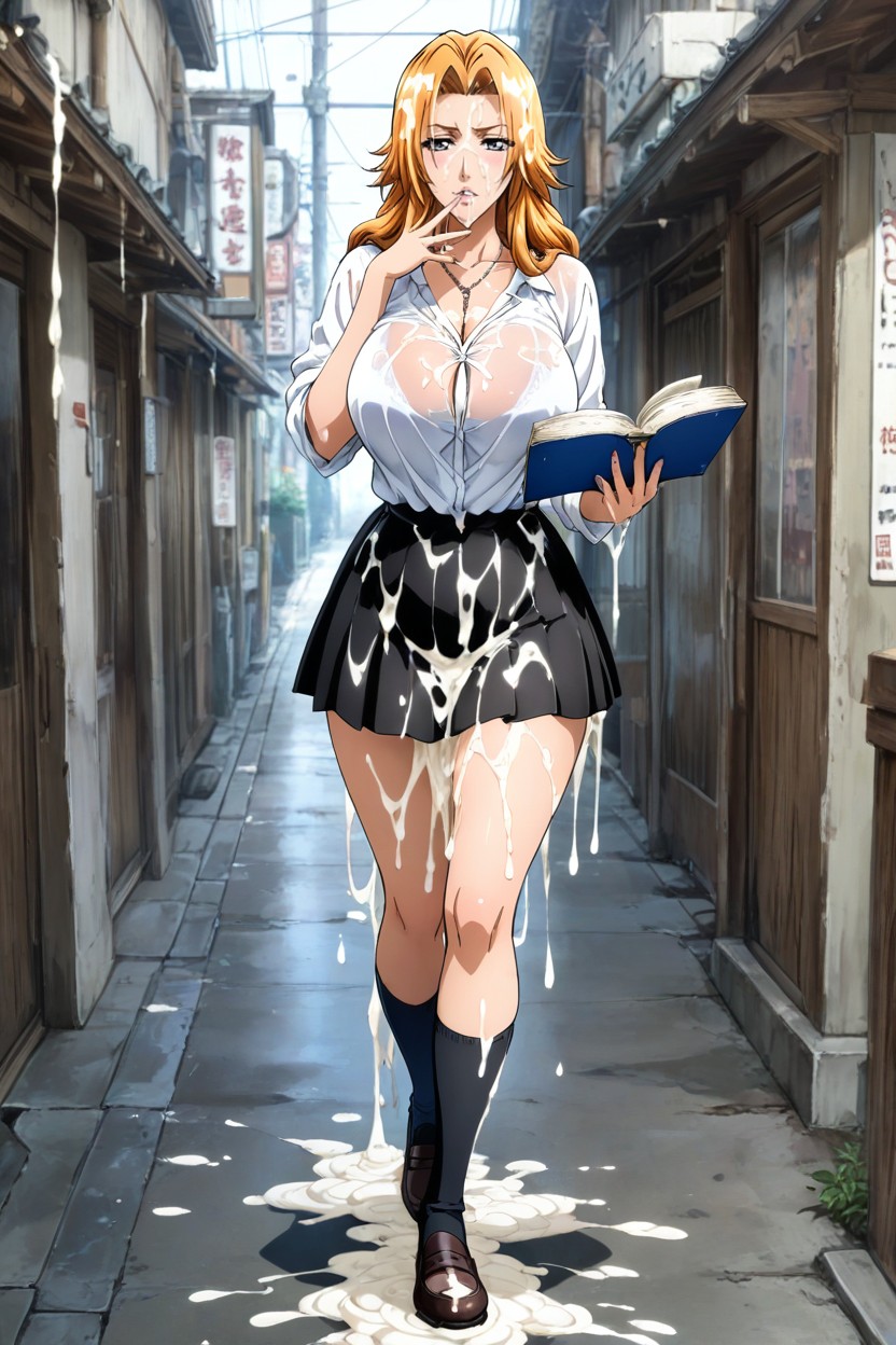 Excessive Cum On Clothes, Cum Covered Everywhere, Tokyo Hentai AI Porn