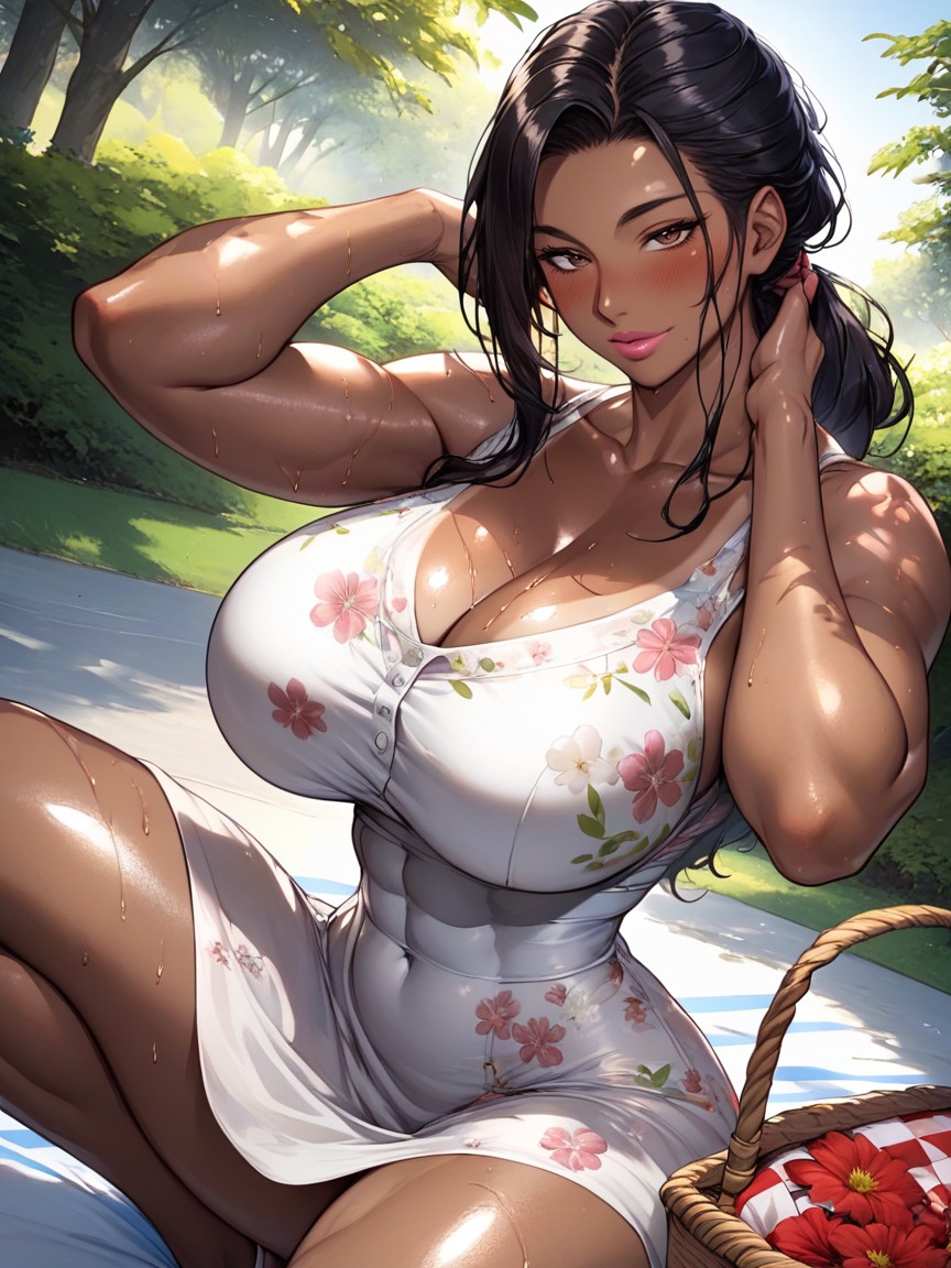 Picnic Blanket, Fendom, Tan Line Porno IA