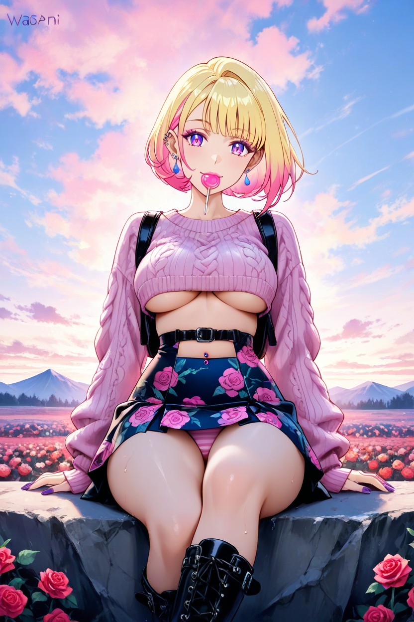 Light Fog, Waspwaist, Happy Expression Hentai AI Porn