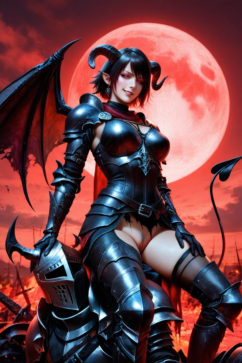Battlefield, Gothic, Extremely Waist AI Porn