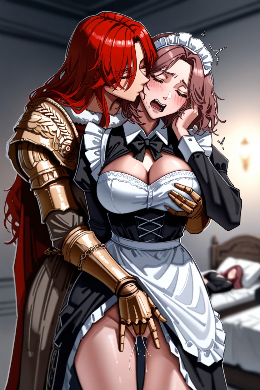 Kiss, Model, Canonical Clothed Malenia AI Porn