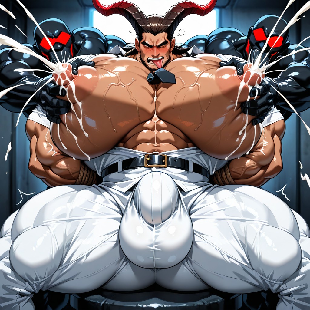 Massive Muscles, 18+, Greedily Sucking Milk Out Of Boob Porno gay IA