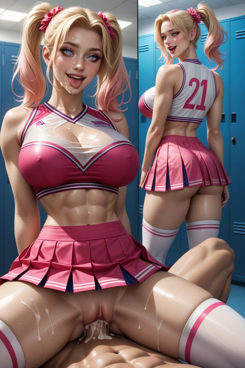 Animadora, Blond Hair In A Ponytail, Super Waist Hentai IA