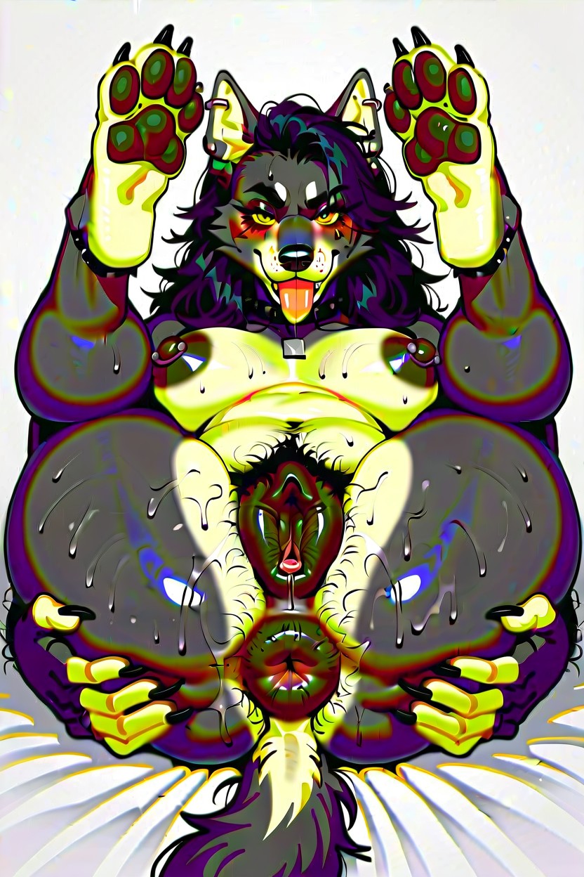 Feet, Oversized Dogs Pussy, Hairy Furry AI Porn