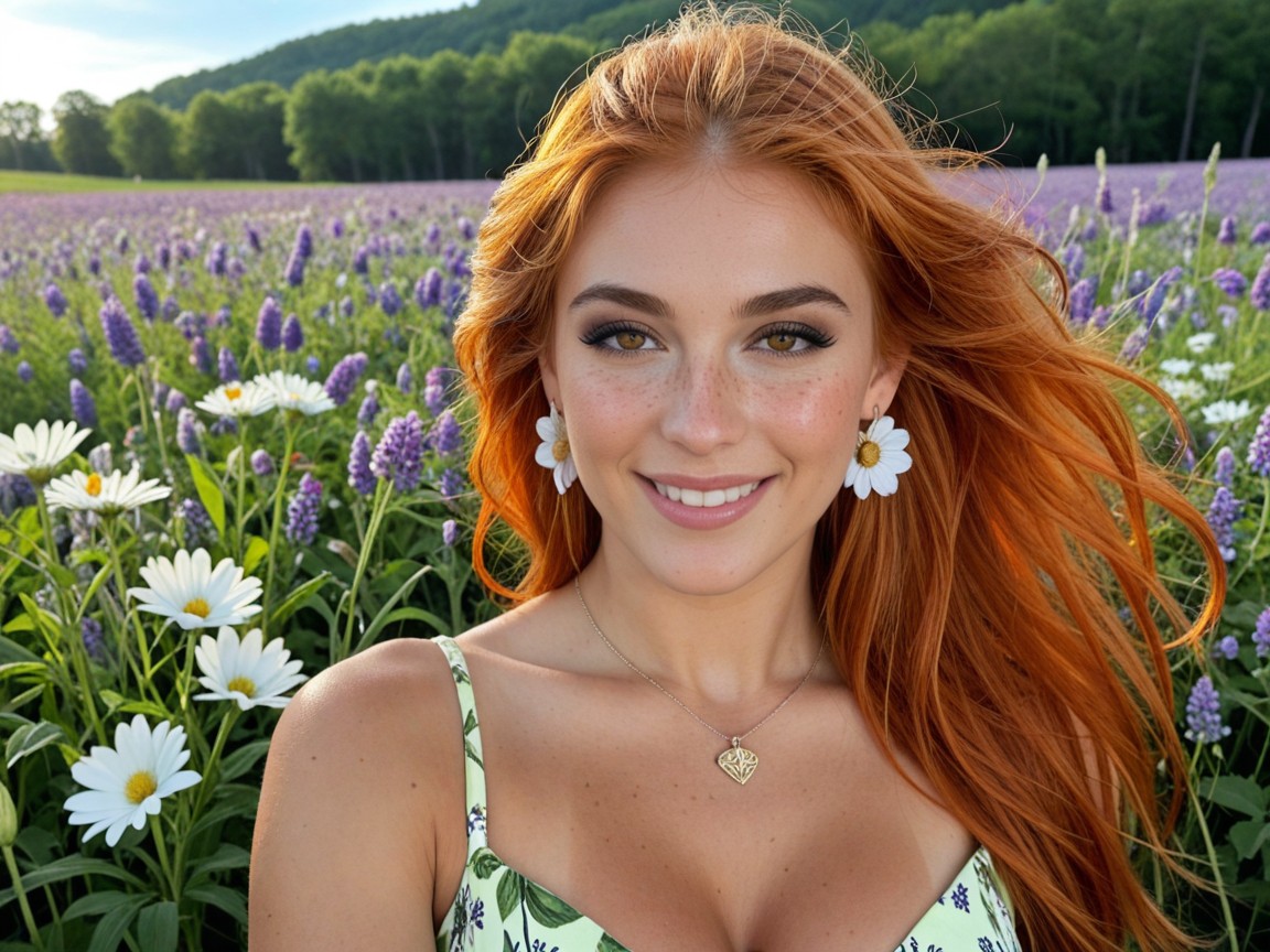 Wind In Hair, Without Shoes, Perfect Muscular AI Porn