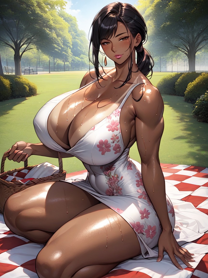 Hair, Femdom, Glistening AI Porn