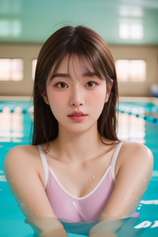 Seductive, Chinless, Japanese Female Porno asiático IA