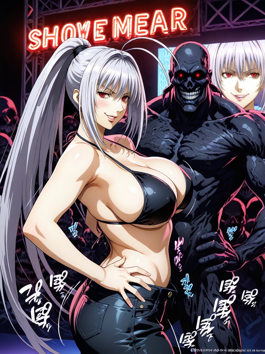 Smirk, Evil, Scary Sound Effects Hentai AI Porn