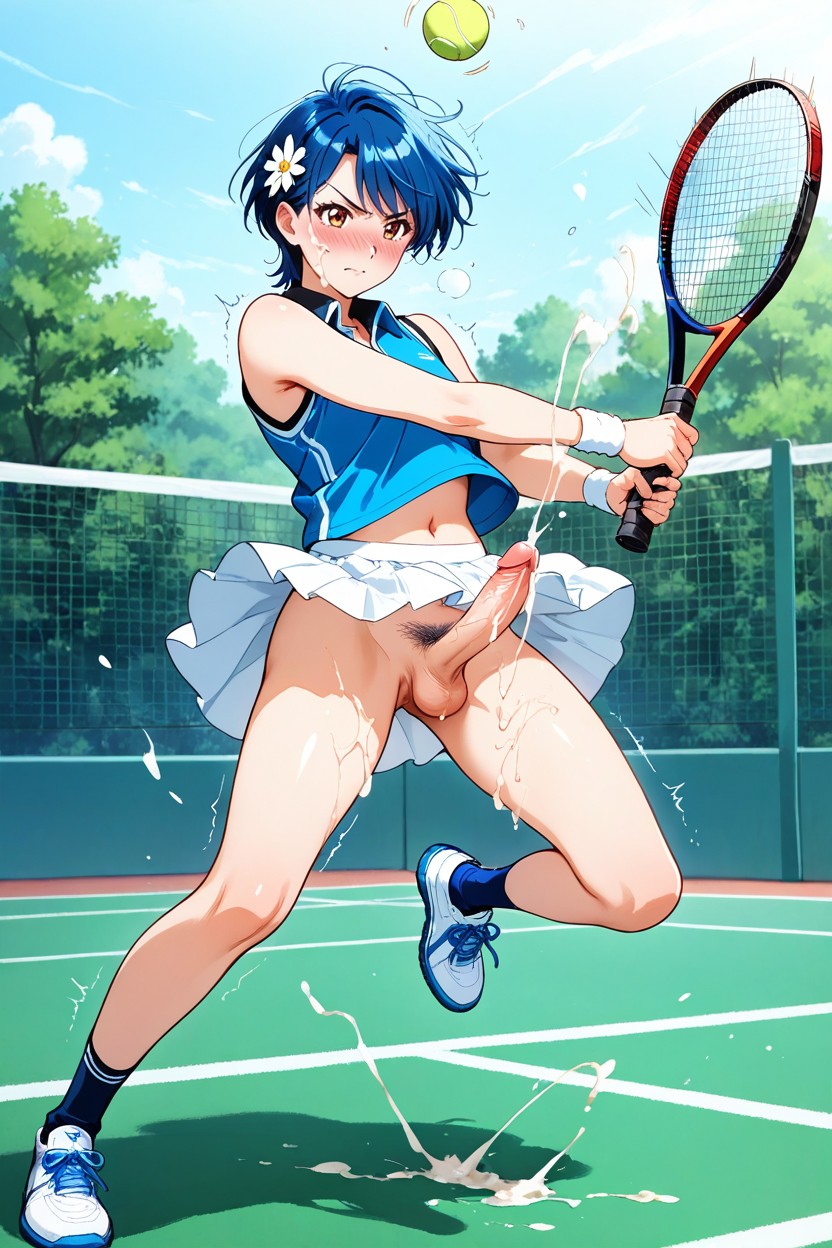 Jumping, Ultra Detailed, Cumshot Hentai AI Porn