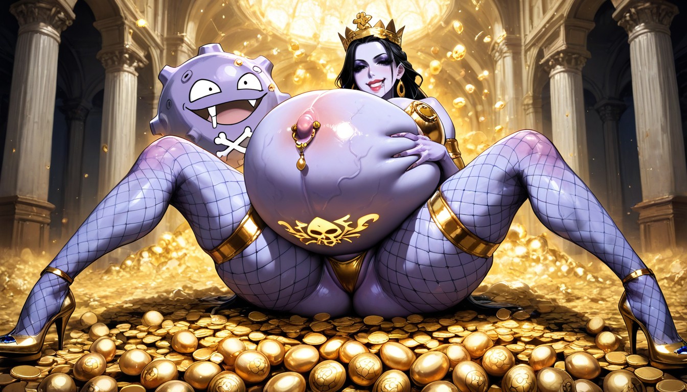 Sitting On Chest, Long Legs, Palais Porno IA Hentai