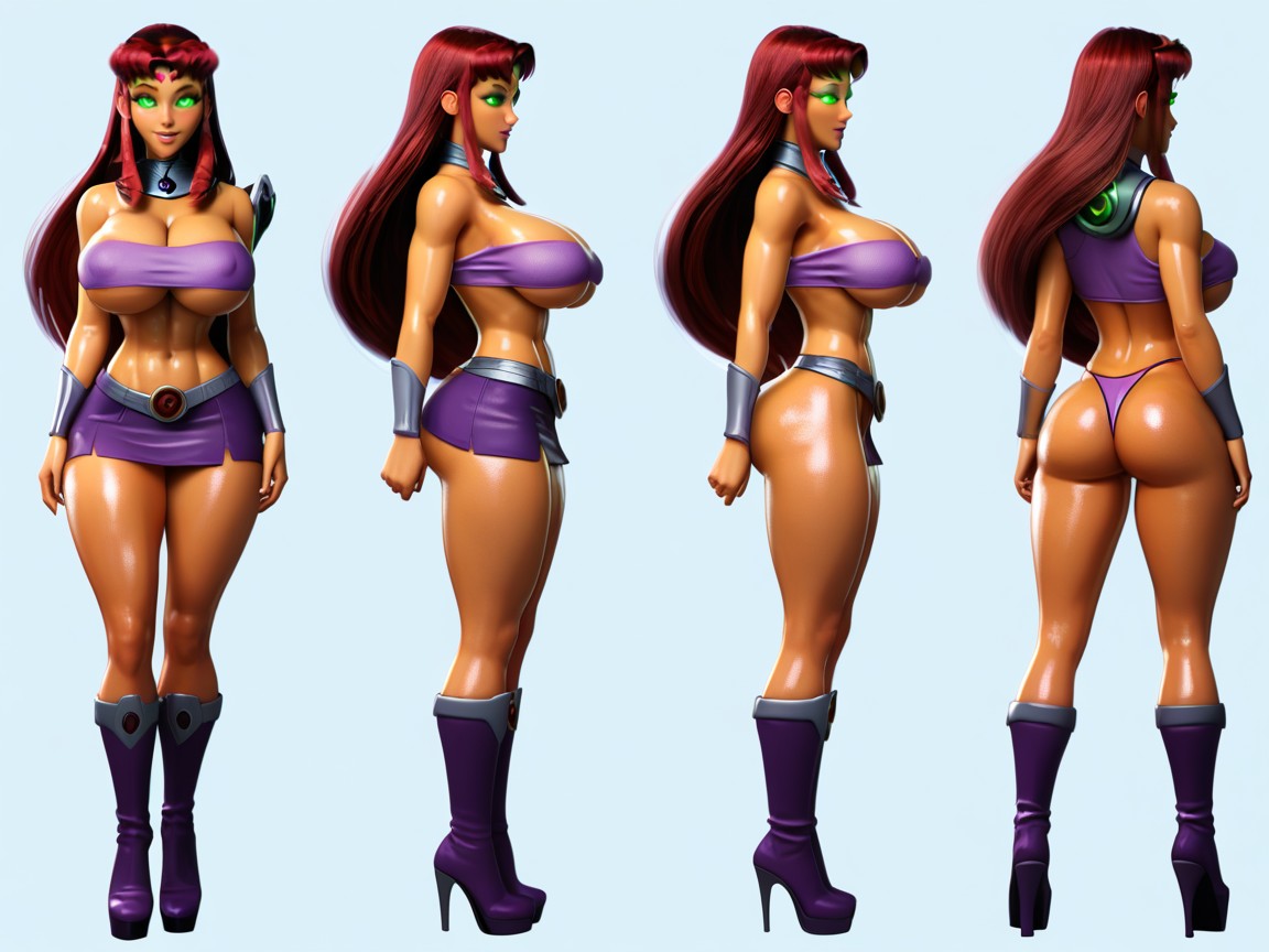 Highly Detailed, Bare Shoulders, Sculpted Abs Porno IA Hentai