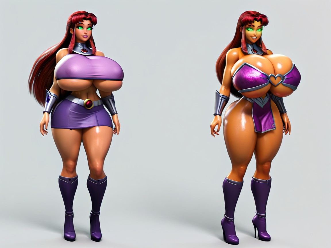 Highly Detailed, Purple Skirt, Hypnotized Hentai IA