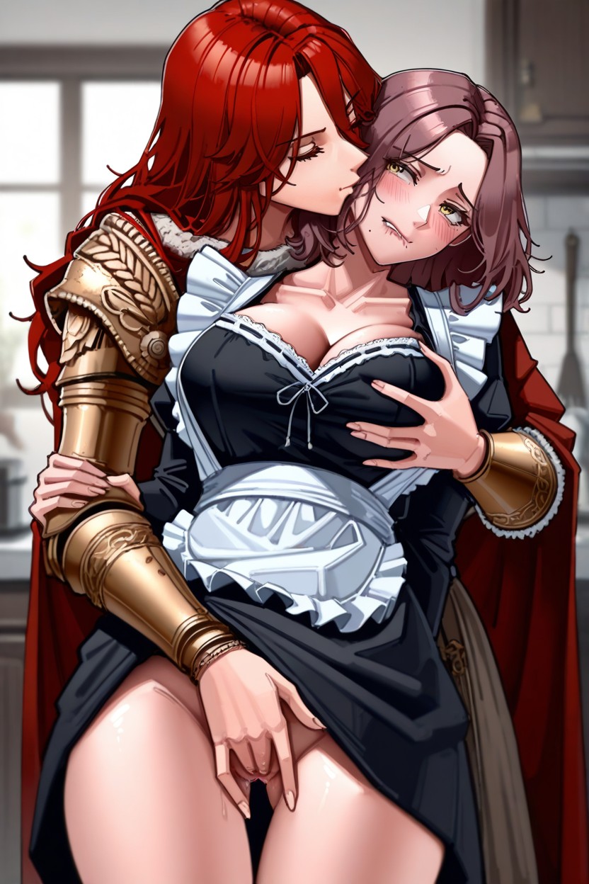 Nuzzling, Harris Hero Artstyle, Model AI Porn
