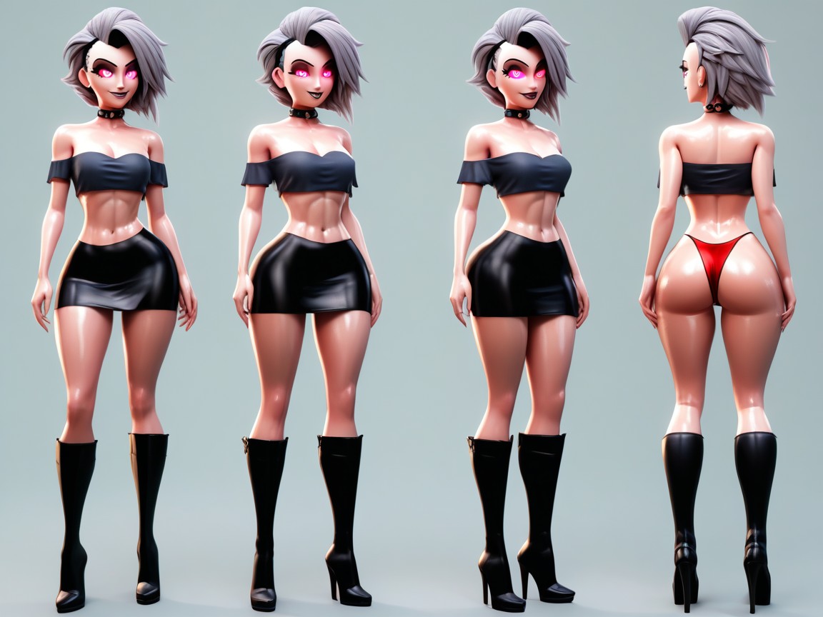 Ditzy, Heart Eyes, Perfect Legs Hentai IA