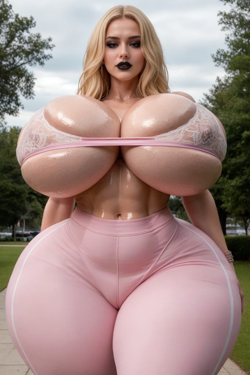 Model, Hyper Massive Giant Breast, Huge Pawg Ass AI Porn