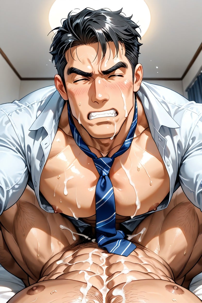 Japanese, Bed Room, Rugged Porno gay IA