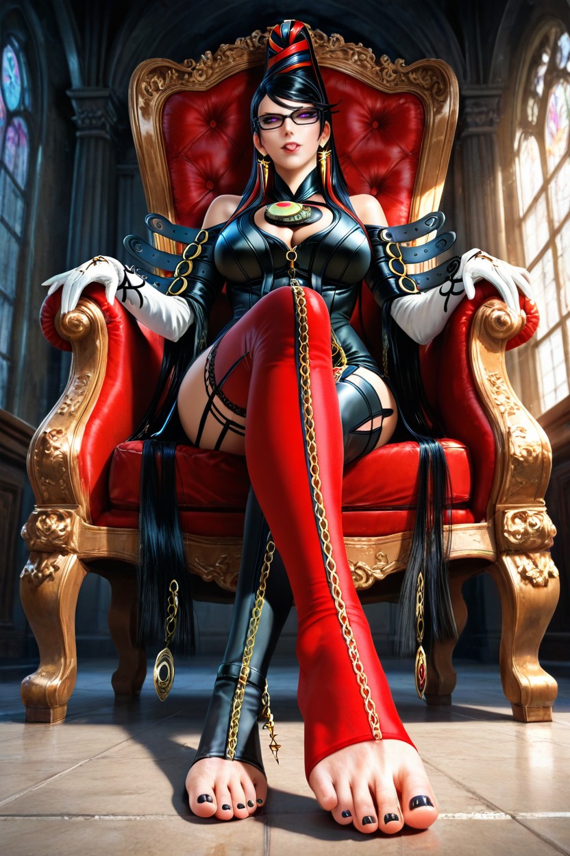 Full Body, Perfect Face, Semi-realistic Proportions Hentai AI Porn