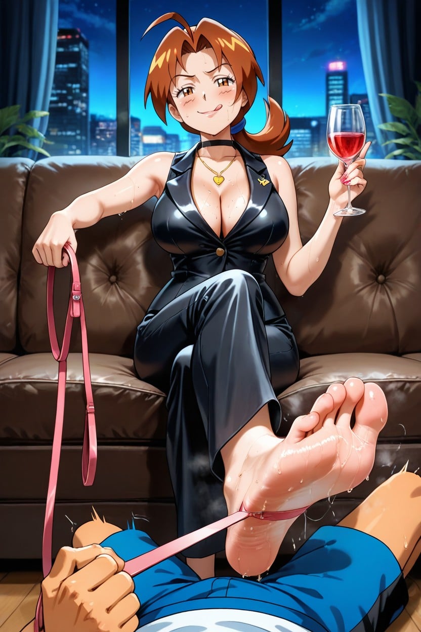 Sweaty Soles, Bright Colors, Hard Shadow Hentai IA