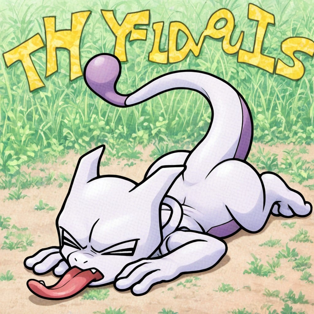 Prostrated On The Ground, Comedic Style, Super-deformed Proportions Porno IA