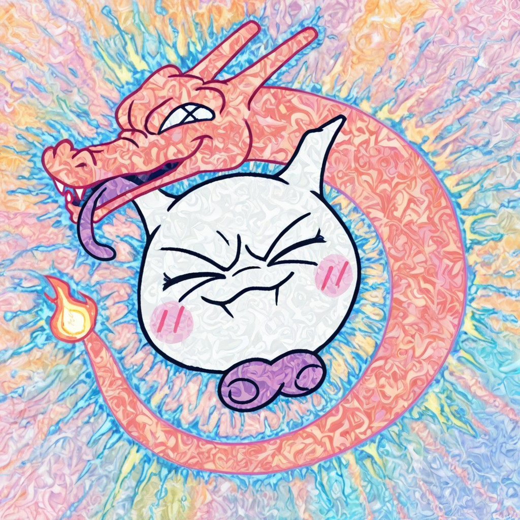 Recumbent, Shining Highlights And Soft Pastel Tones, Chiibi Proportion Porno IA
