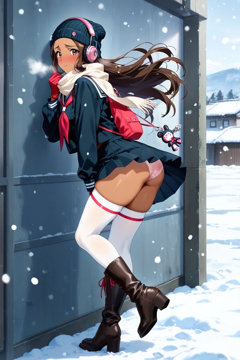 K, Wind In Hair, Keychain Hentai AI Porn