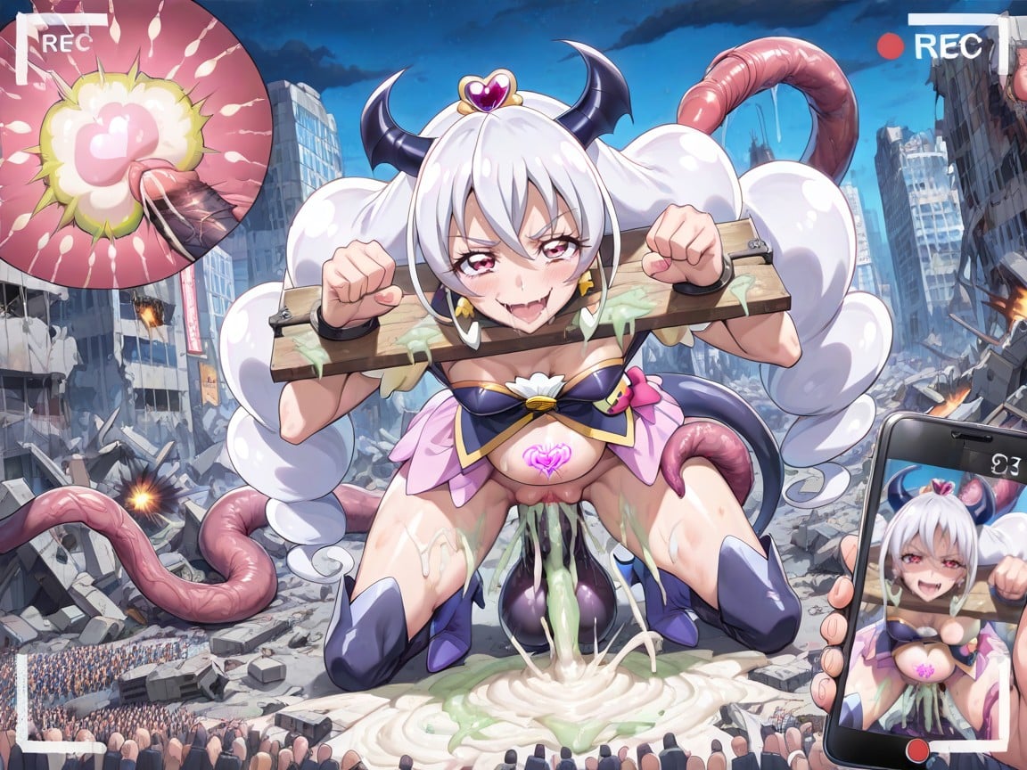Precure Style, Internal Cumshot X-ray, Maigre Porno IA Hentai