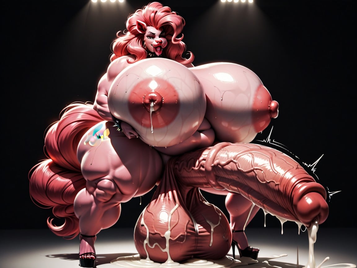 Shivering, Excessive Cum, Strong Cumshot Furry AI Porn