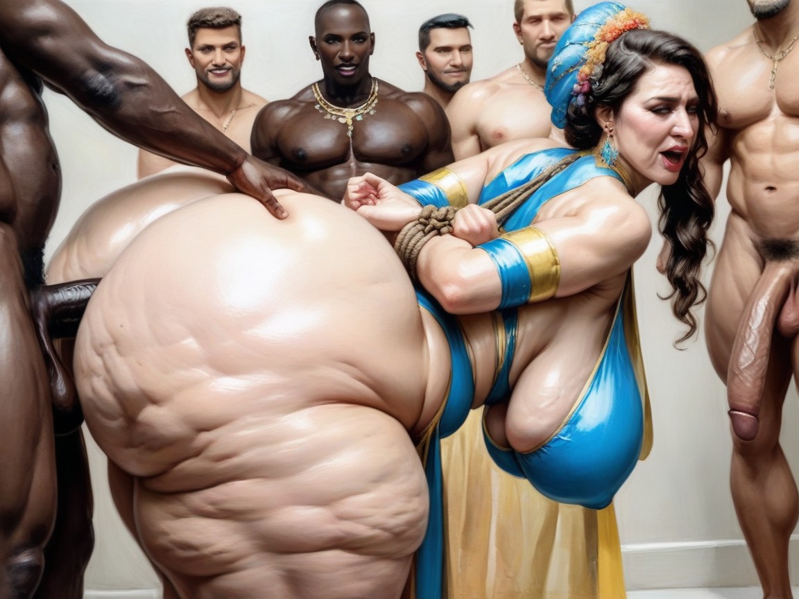 Anal Sex, Big Wide Hips, Above Ass AI Porn