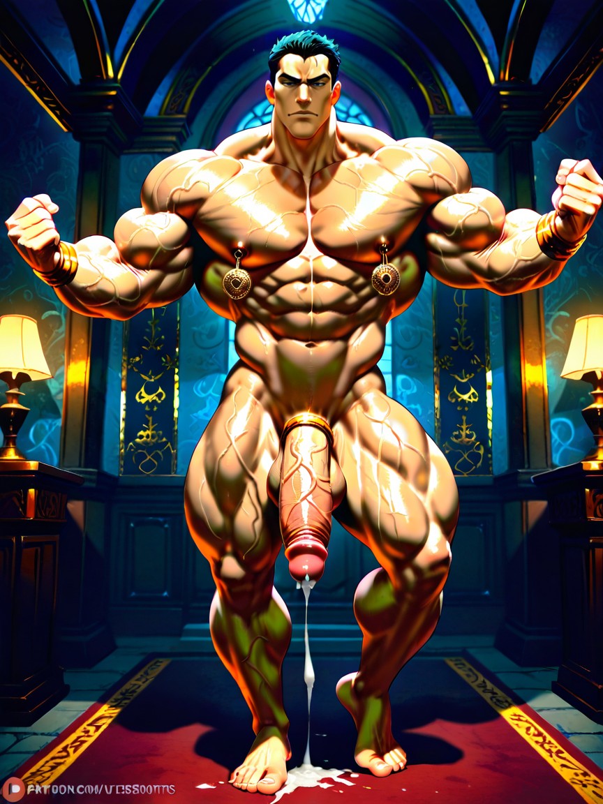 Hyper Realistic, Hdr, Extreme Wide Angle Porno gay IA