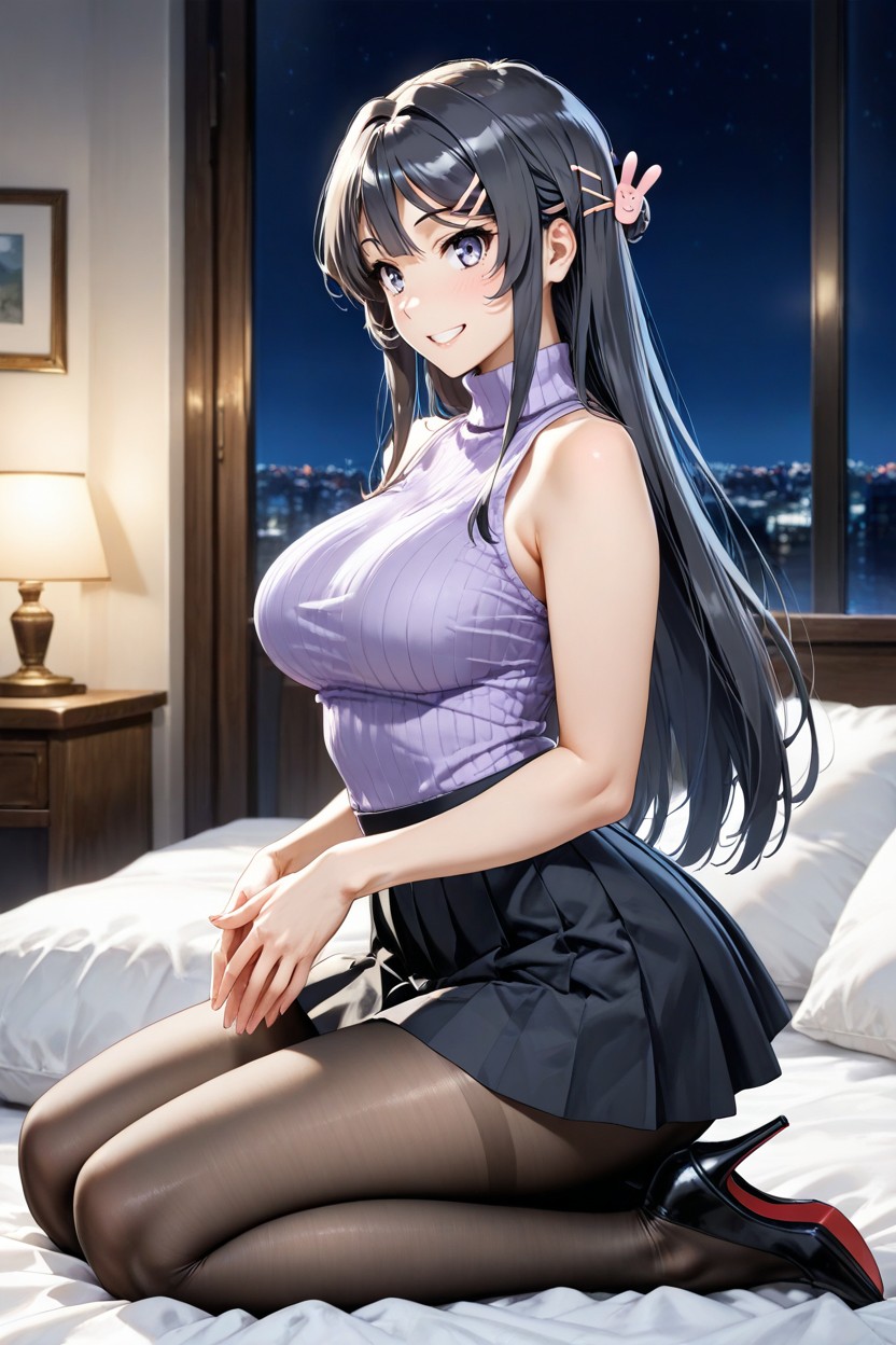 25+, Its Dark In The Room, Black Makeup Hentai IA
