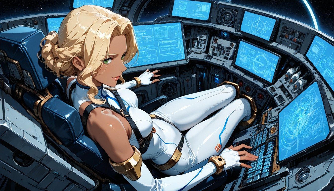 Rear View, Lasers Space Ships Debris Setting, 25+ Hentai AI Porn