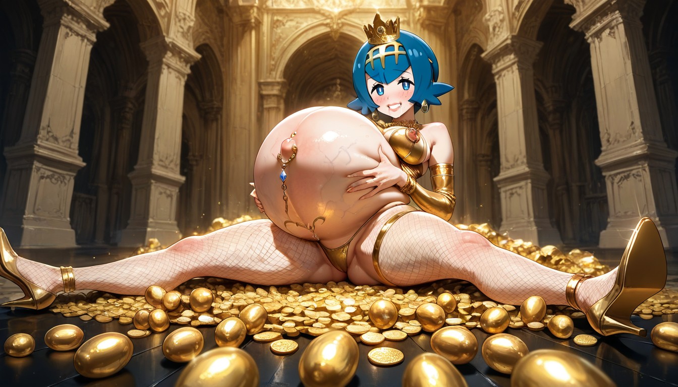 Rounded Breast, Long Legs, Clenched Teeth Hentai AI Porn