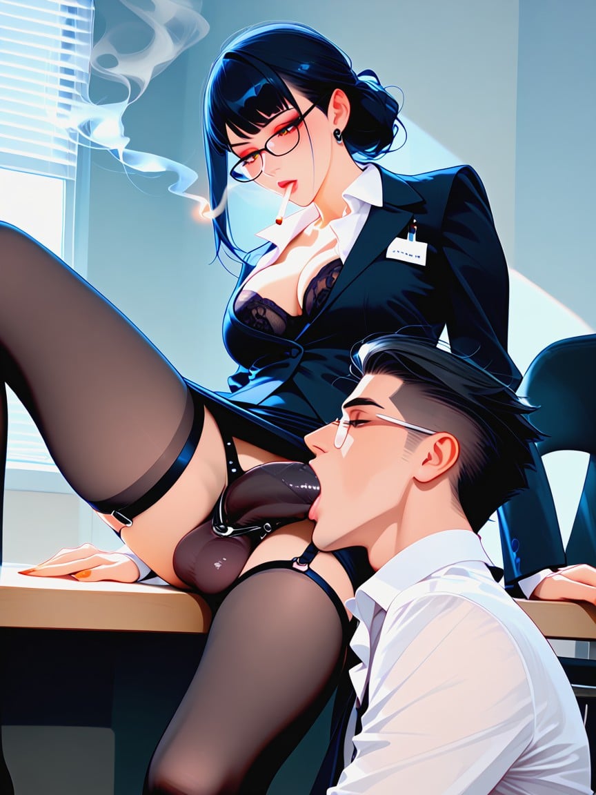Deepthroat, Futadom And Male, Stockings AI Porn