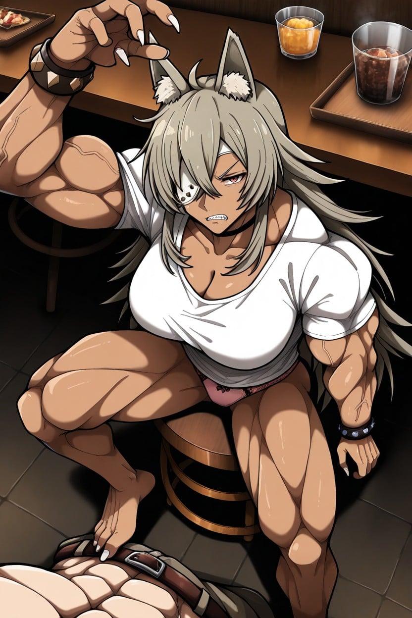 Top Down, Pink Y Fronts, Pink Panties Hentai AI Porn