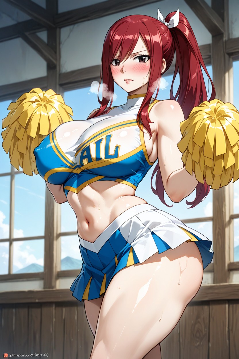 Wide Hips, Busty, Standing Hentai AI Porn