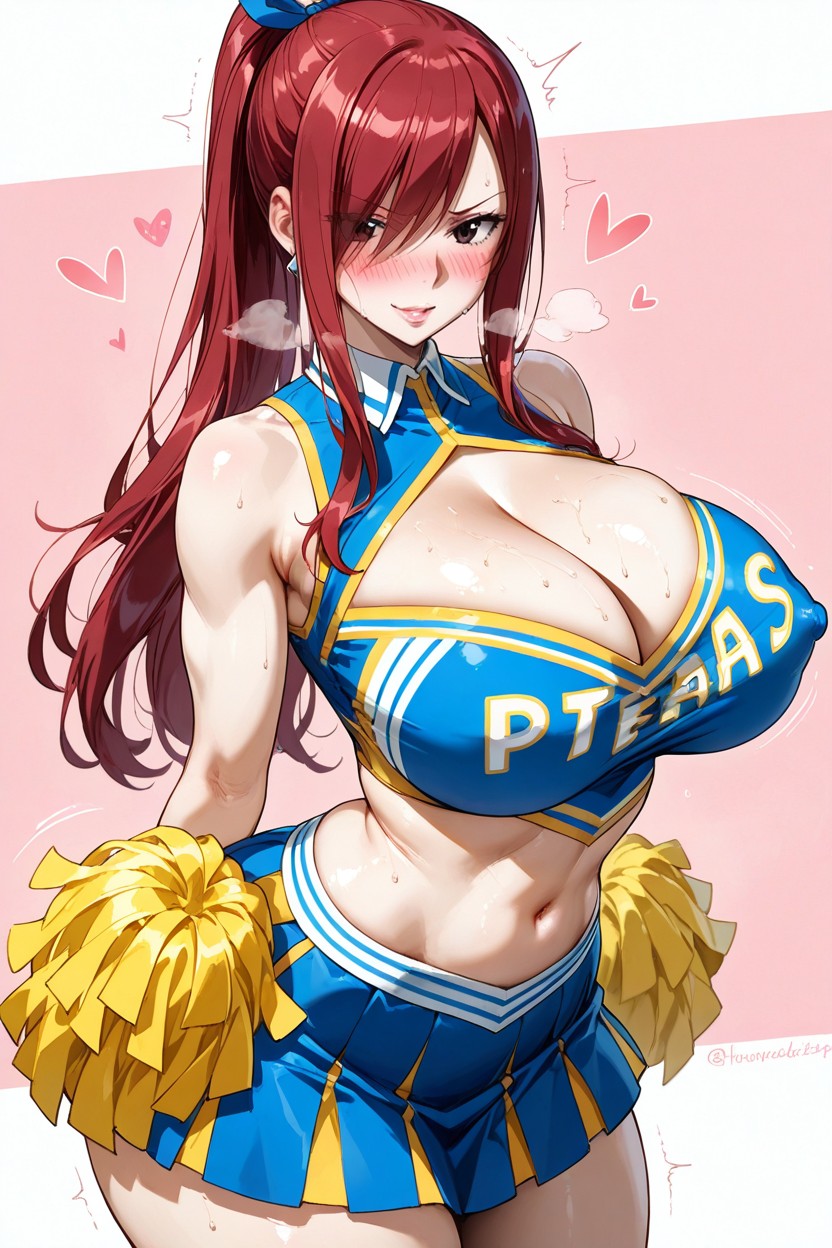 Wide Hips, Curvy Body, Large Round Ass Hentai AI Porn