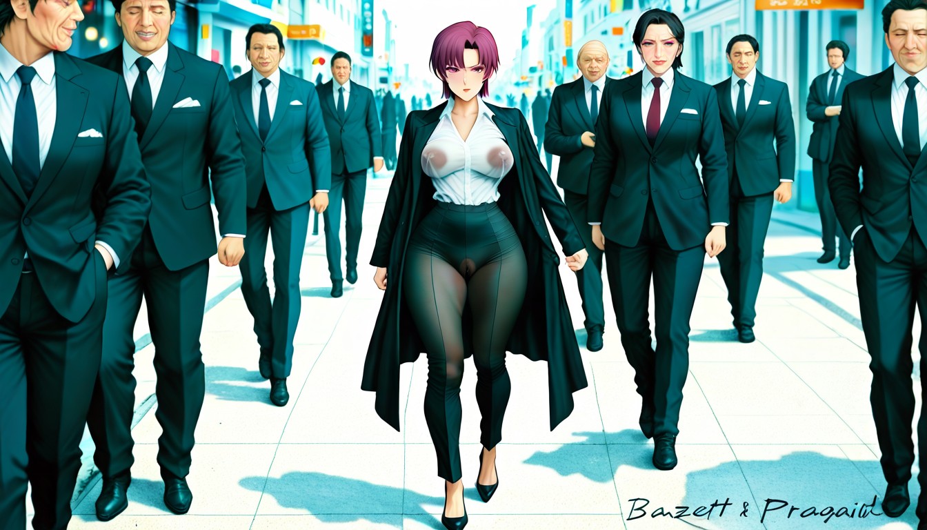 Length, Black Coat, Skimpysveltebody Hentai AI Porn